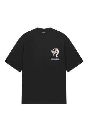 Quotrell Quotrell heron t-shirt th42541 Print T-shirts 0002 black/white