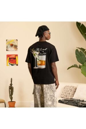 Quotrell Quotrell salud t-shirt th42547 Print T-shirts 0002 black/white