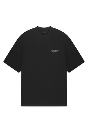 Quotrell Quotrell swan t-shirt th42548 Print T-shirts 0002 black/white