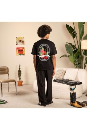 Quotrell Quotrell cheri t-shirt th42551 Print T-shirts 0002 black/white