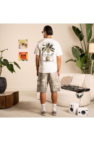 Quotrell Quotrell musa t-shirt th84963 Print T-shirts 0003 white/black