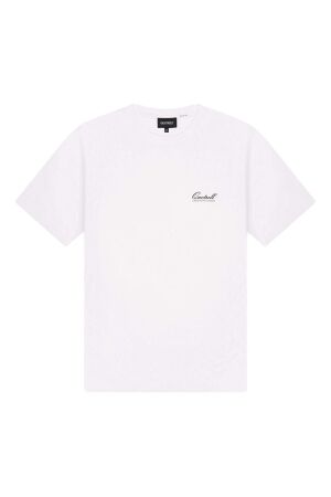 Quotrell Quotrell damson t-shirt th84964 Print T-shirts 0003 white/black