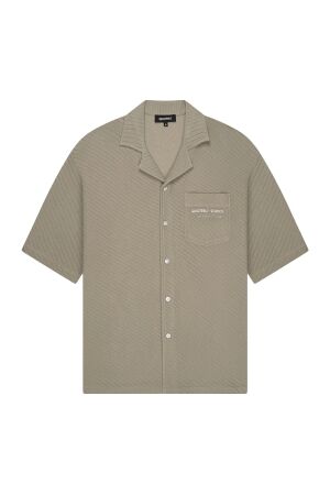Quotrell Quotrell delhi shirt sh98790 Overhemd 1537 faded olive