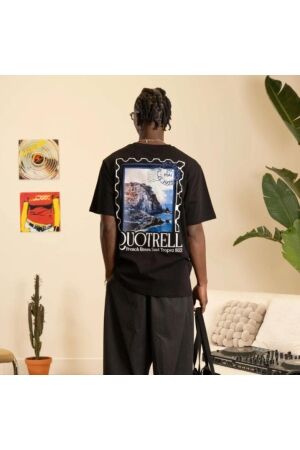 Quotrell Quotrell rivera t-shirt th42554 Print T-shirts 0002 black/white