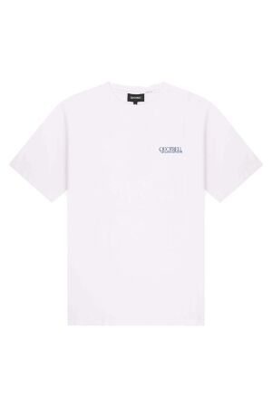 Quotrell Quotrell rivera t-shirt th42554 Print T-shirts 1883 white/blue