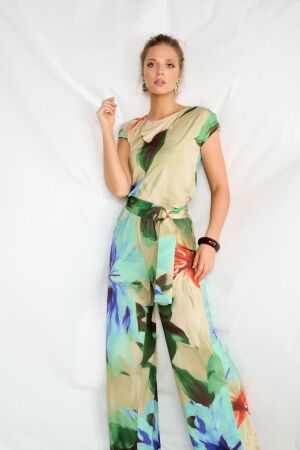 K-Design K-Design jumpsuit met design a323 Jumpsuit p955