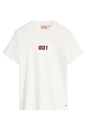 Josh V Josh V dorie regular fit t-shirt with logo jv-2412-0002 T-shirt Korte mouw 033