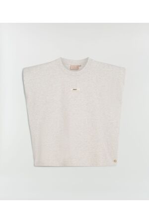 Josh V Josh V sue jv-2501-1111 T-shirt Korte mouw 796 salt melange