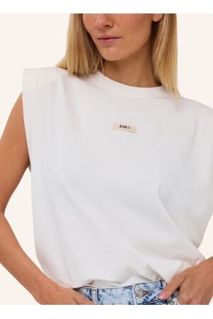 Josh V Josh V sue jv-2501-1111 T-shirt Korte mouw 033 off white