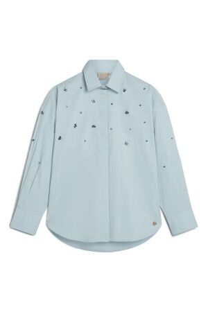 Josh V Josh V lova jv-2502-0108 Blouse 937 sky blue