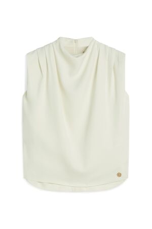 Josh V Josh V kiana jv-2504-0101 Tops en Singlets 474 cocoon white