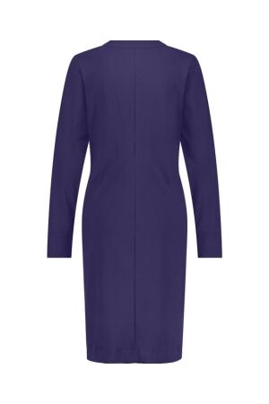 Studio Anneloes Studio Anneloes simplicity long sleeve dress 12483 Jurk 3900 deep purple