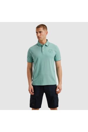 PME Legend PME Legend ppss2504867 stretch pique package Poloshirts 5149 cameo blue