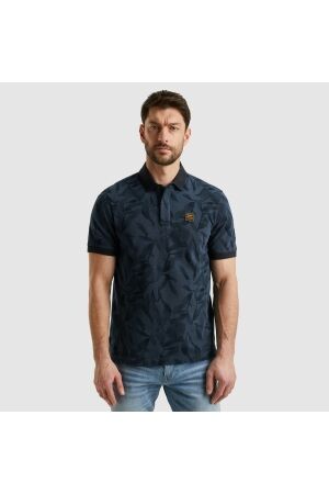 PME Legend PME Legend ppss2504851 two tone pique printed Poloshirts 5281 salute