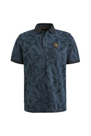 PME Legend PME Legend ppss2504851 two tone pique printed Poloshirts 5281 salute