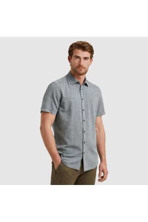 PME Legend PME Legend psis2504208 ctn linen 2tone odin Overhemd 5281 salute