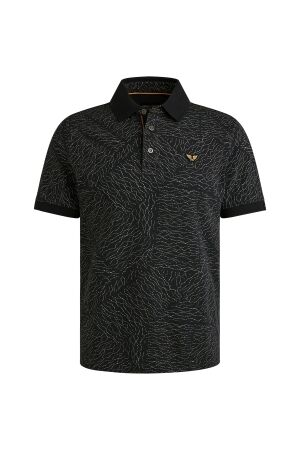 PME Legend PME Legend ppss2505859 fine pique aop Poloshirts 5281 salute
