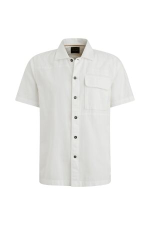PME Legend PME Legend psis2505230 ctn/linen cargo freedom Overhemd 7003 bright white