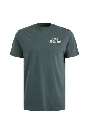 PME Legend PME Legend ptss2505571 single jersey Print T-shirts 9076 dark slate