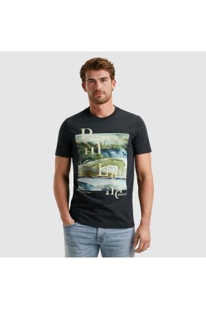 PME Legend PME Legend ptss2505572 single jersey Print T-shirts 5281 salute