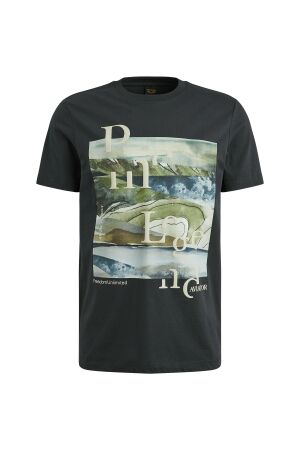 PME Legend PME Legend ptss2505572 single jersey Print T-shirts 5281 salute