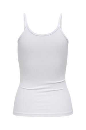 Only Only onllove strap singlet noos jrs Tops en Singlets white