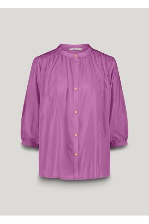 SUMMUM SUMMUM blouse wide cotton viscose 2s3316-12173 Blouse 557 cyclaam