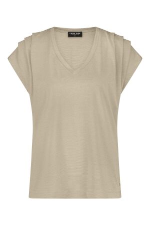 LADY DAY LADY DAY kathy l21-508-2530 T-shirt Korte mouw sand