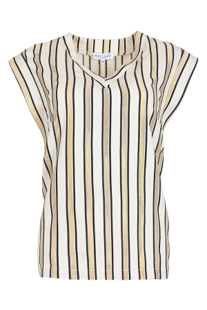 Maicazz Maicazz niorte su25.60.333 Tops en Singlets gold stripe