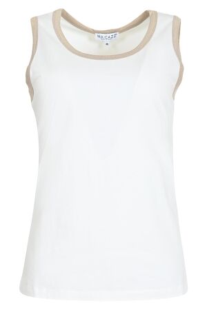 Maicazz Maicazz ballet su25.60.341 Tops en Singlets offwhite -gold