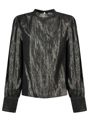 Aaiko Aaiko bobbi co 320 T-shirt Lange mouw 193901 dark grey