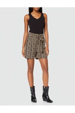 Geisha Geisha short 51405-20 Korte broeken 999 black/tobacco