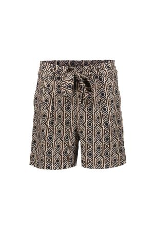 Geisha Geisha short 51405-20 Korte broeken 999 black/tobacco