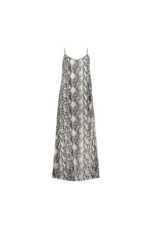 Geisha Geisha dress 57349-20 Jurk 999 black/off white