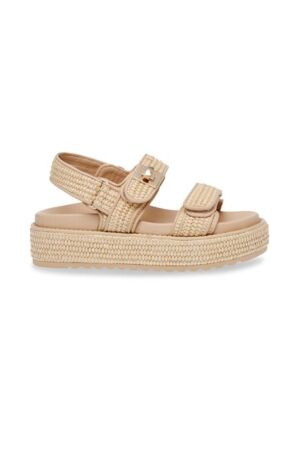 STEVE MADDEN STEVE MADDEN bigmona sandal sm11003034 Sandalen 380 nat raffia