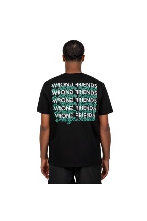 Wrong Friends Wrong Friends herrero t-shirt wf1085 Print T-shirts black