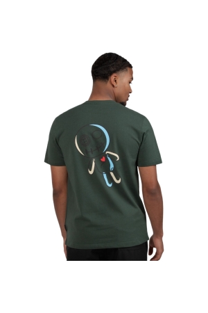 Wrong Friends Wrong Friends rabdan t-shirt wf1087 Print T-shirts dark green