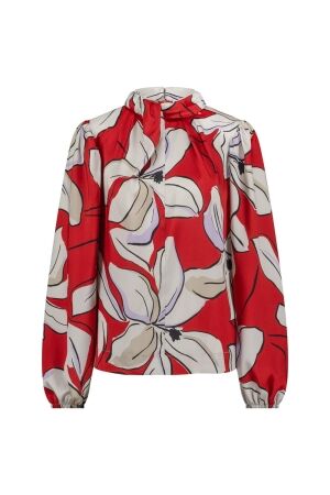Studio Anneloes Studio Anneloes lesia flower top 12440 T-shirt Lange mouw 9997 multi color