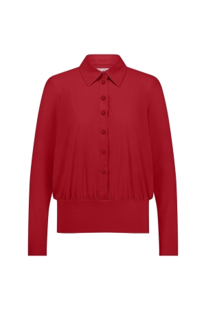 Studio Anneloes Studio Anneloes lenne blouse 12469 Blouse 3200 dark red