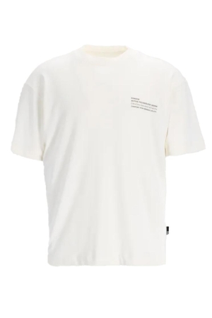 Chasin Chasin capital Print T-shirts e11 - off white