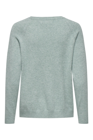 Only Only onllesly kings l/s pullover knt noos 15170427 Trui gray mist melange