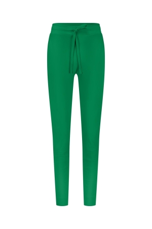 Studio Anneloes Studio Anneloes downstairs bonded trousers 12538 Broek 7900 clover green