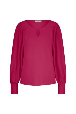 Studio Anneloes Studio Anneloes violetta blouse 12562 Blouse 5200 cherise