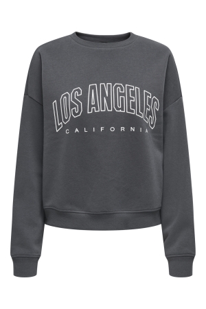 Only Only onlsweat life l/s crew o.size state noos Sweater ombre blue los angeles - california Ombre Blue LOS ANGELES - CALIFORNIA