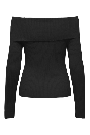 Only Only onlkatia ls off shoulder knt noos Trui black