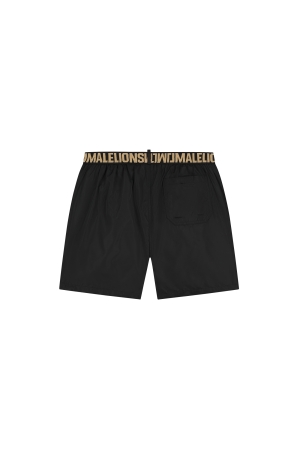 Malelions Malelions venetian swim shorts mm1-hs25-15 Zwembroek 900 black