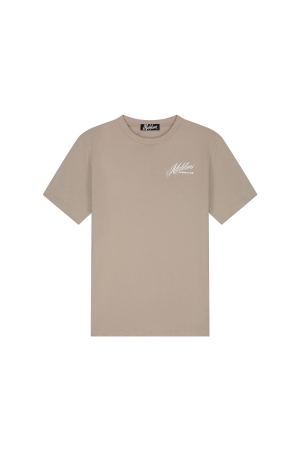 Malelions Malelions yacht t-shirt mm1-hs25-57 Print T-shirts 336 taupe
