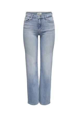 Only Only onlblush mid straight dnm tai467 noos Straight leg light blue denim