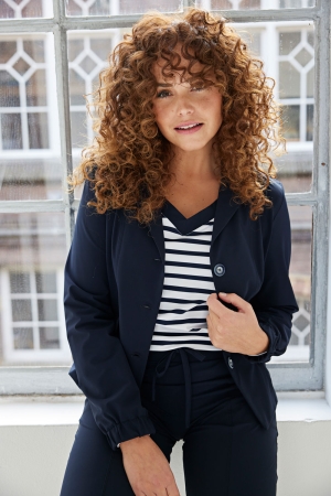 Helena Hart Helena Hart 7626 blazer bomba transfer Blazers marine
