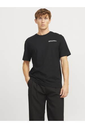 Jack & Jones Jack & Jones jjhawaii tee ss crew neck Print T-shirts black